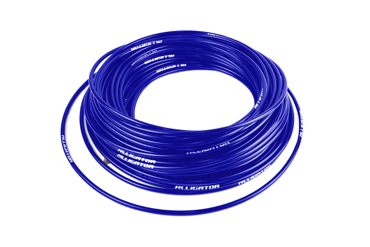 Оплетка переключ..троса LY-16630bl, упак.30м.blue