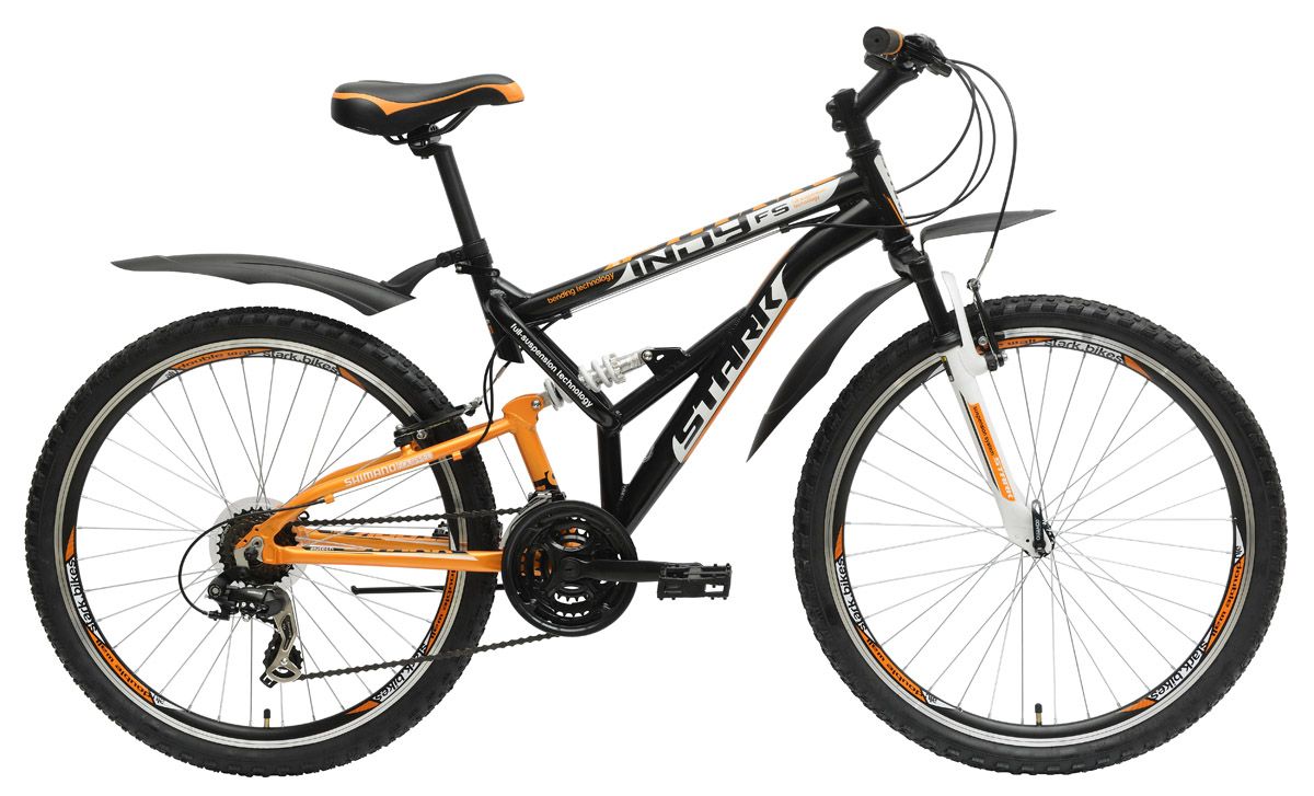 Двухподвесный велосипед 26 дюймов STARK Indy FS (2015) Двухподвесный велосипед 26 дюймов STARK Indy FS (2015)