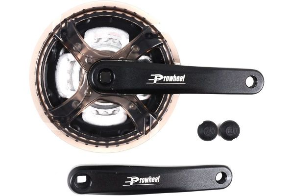 Шатуны TA-CQ01 24/34/42T 175 мм "под квадрат" сталь/алюм. (Nav. 630 18/20"), арт. 580234