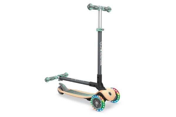 Самокат GLOBBER PRIMO FOLDABLE WOOD LIGHTS